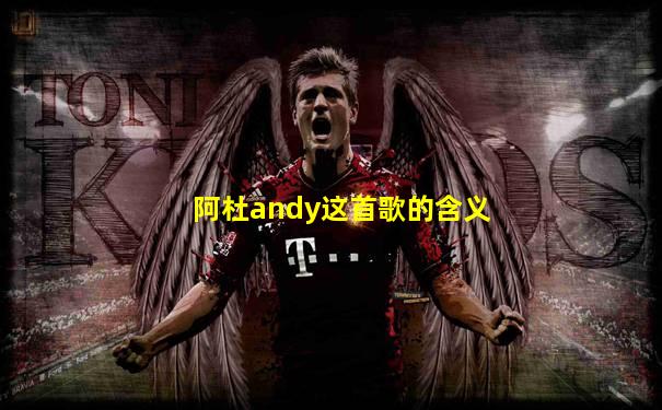 阿杜andy这首歌的含义